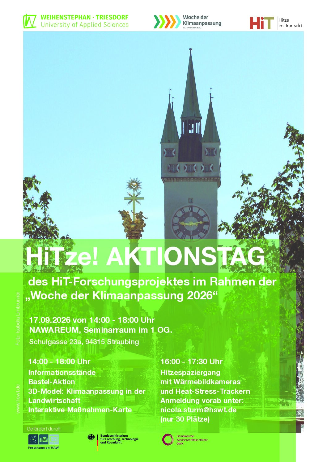 Veranstaltungshinweis: HiTze! Aktionstag des HiT-Forschungsprojektes im NAWAREUM